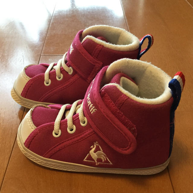 le coq sportif(ルコックスポルティフ)の☆さわ様専用☆  ルコック スポルティフ ハイカットベビーシューズ 13.5cm キッズ/ベビー/マタニティのベビー靴/シューズ(~14cm)(スニーカー)の商品写真