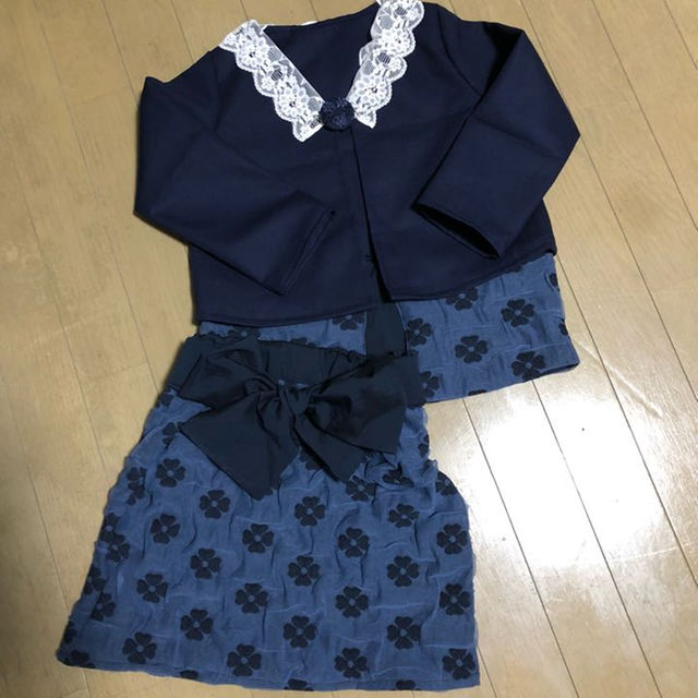 新品 多機能子供服7(入学式から普段着に!)手作り