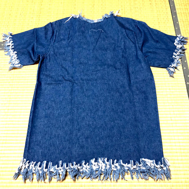 NOZOMI ISHIGURO(ノゾミイシグロ)のノゾミイシグロ デニムTシャツ メンズのトップス(Tシャツ/カットソー(半袖/袖なし))の商品写真