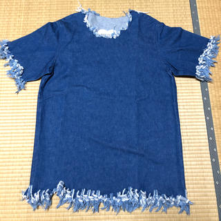 ノゾミイシグロ(NOZOMI ISHIGURO)のノゾミイシグロ デニムTシャツ(Tシャツ/カットソー(半袖/袖なし))