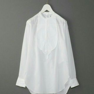 ビューティアンドユースユナイテッドアローズ(BEAUTY&YOUTH UNITED ARROWS)の☆roku cotton dobby dye shirt☆ホワイト 38(シャツ/ブラウス(長袖/七分))