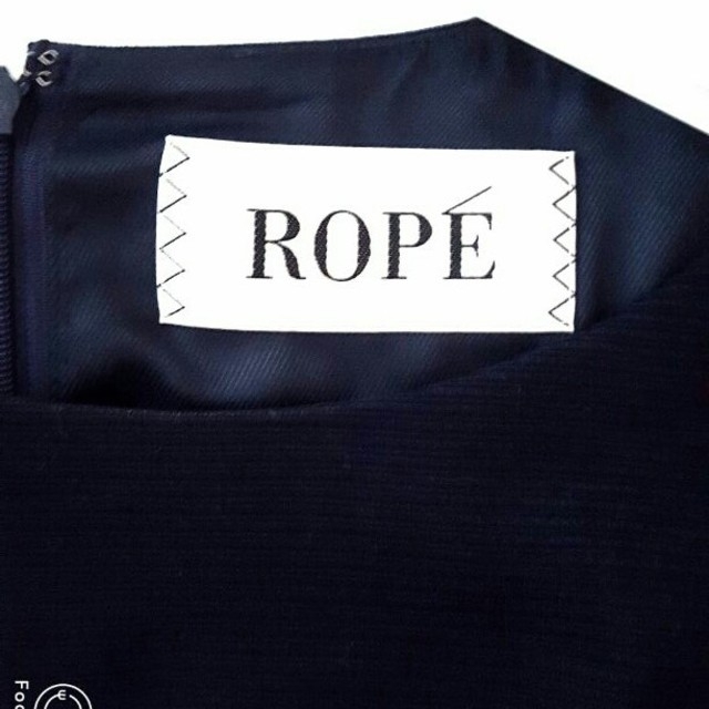ROPE’(ロペ)のROPE【ロペ】◆ワンピース◆ネイビー レディースのワンピース(ひざ丈ワンピース)の商品写真