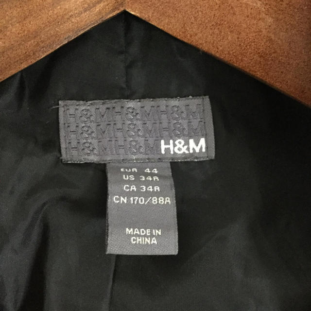 H&M(エイチアンドエム)のH&M ウールPコート メンズのジャケット/アウター(ピーコート)の商品写真