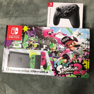 ニンテンドースイッチ(Nintendo Switch)のNintendo Swich 本体 プロコントローラー付き(家庭用ゲーム機本体)