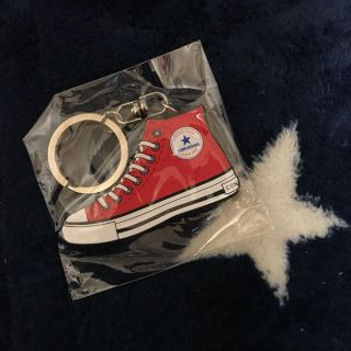 コンバース(CONVERSE)のコンバース キーホルダー 赤(その他)