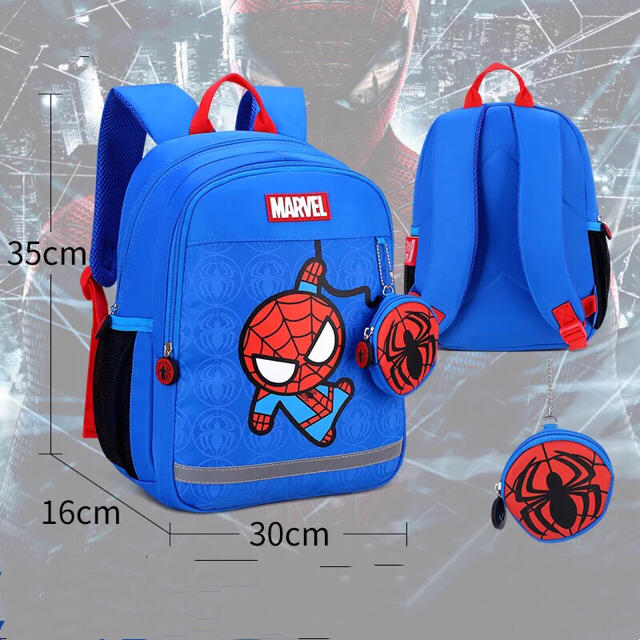 MARVEL(マーベル)のスパイダーマンリュックサック  【新品】子供リュック キッズ/ベビー/マタニティのこども用バッグ(リュックサック)の商品写真