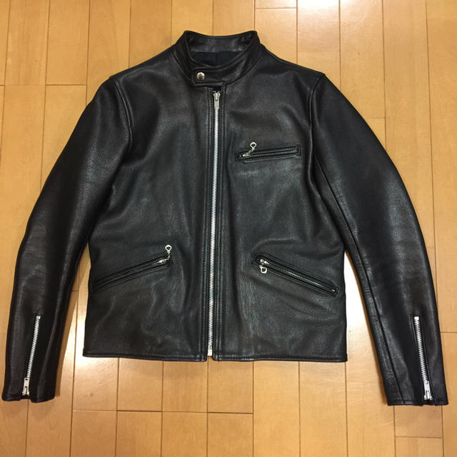 Scye(サイ)の美品✩レディースScye✩ライダースジャケット レディースのジャケット/アウター(ライダースジャケット)の商品写真