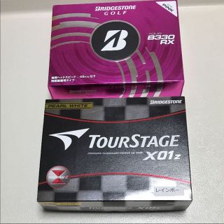 ブリヂストン(BRIDGESTONE)の【週末値下】ブリヂストン ゴルフボール X 01Z+ B330 RX セット(その他)