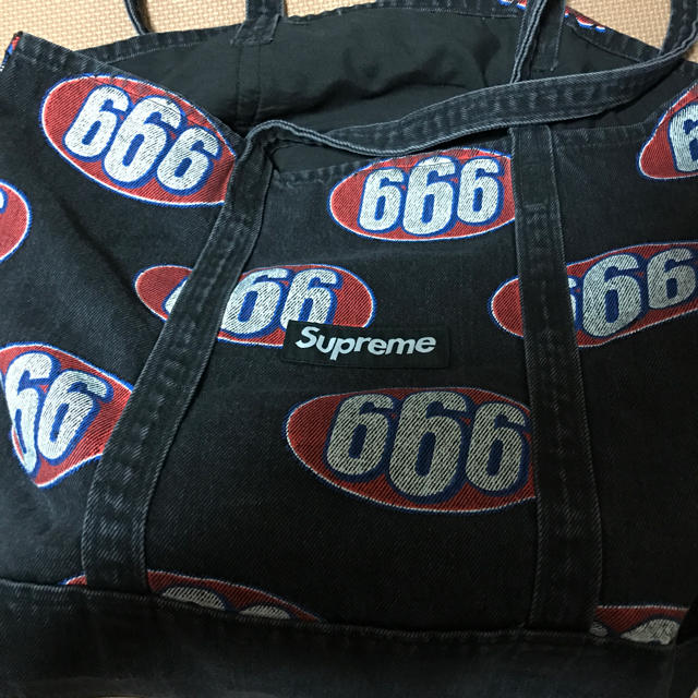 supreme 666 トートバッグメンズ