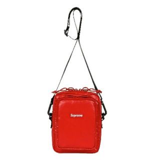 シュプリーム(Supreme)のsupreme ショルダーバック  2017AW red(ショルダーバッグ)