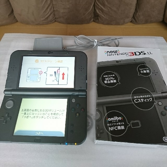 美品 送料無料 New Nintendo 3DS LL ACアダプター付 エンタメ/ホビー