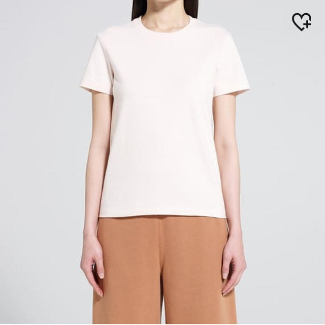 UNIQLO(ユニクロ)のユニクロユー クルーネックT レディースのトップス(Tシャツ(半袖/袖なし))の商品写真