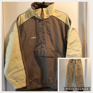 デサント(DESCENTE)のスノーボード 上下セット レディース(ウエア/装備)