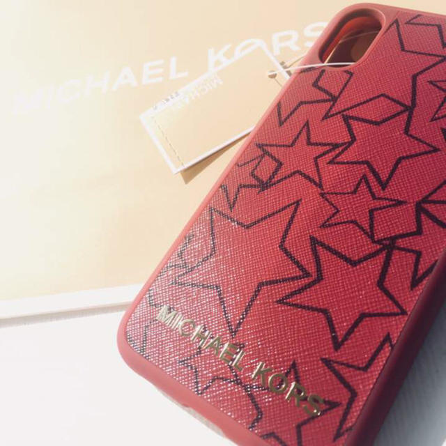 Michael Kors(マイケルコース)のゆちゃん様専用♪マイケルコース【新品未使用正規品】iPhoneX用携帯ケース スマホ/家電/カメラのスマホアクセサリー(iPhoneケース)の商品写真