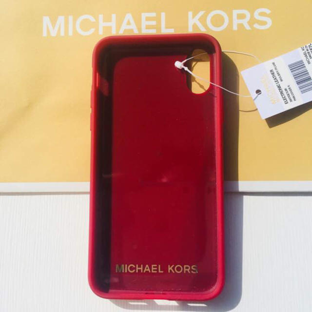 Michael Kors(マイケルコース)のゆちゃん様専用♪マイケルコース【新品未使用正規品】iPhoneX用携帯ケース スマホ/家電/カメラのスマホアクセサリー(iPhoneケース)の商品写真