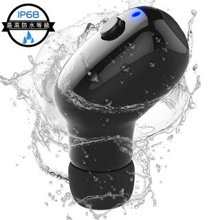 送料無料☆ 新品 Temdan Bluetooth イヤホン 防水 片耳(ヘッドフォン/イヤフォン)