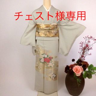 881高身長ゆったり色留袖 単品(振袖)