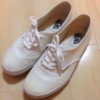 ヴァンズ(VANS)のVANS 白(スニーカー)