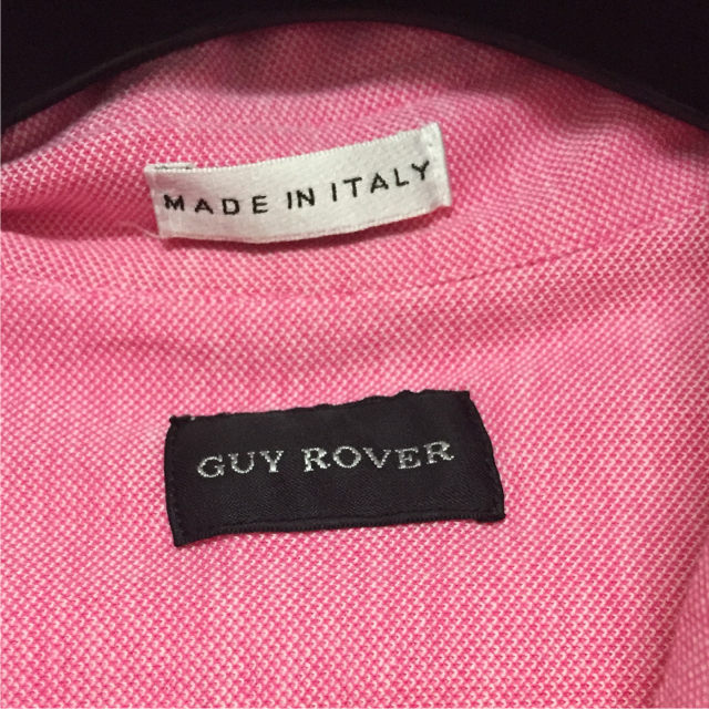 GUY ROVER(ギローバー)のGUY ROVER ギローバー シャツ ポロシャツ M 長袖 メンズのトップス(ポロシャツ)の商品写真