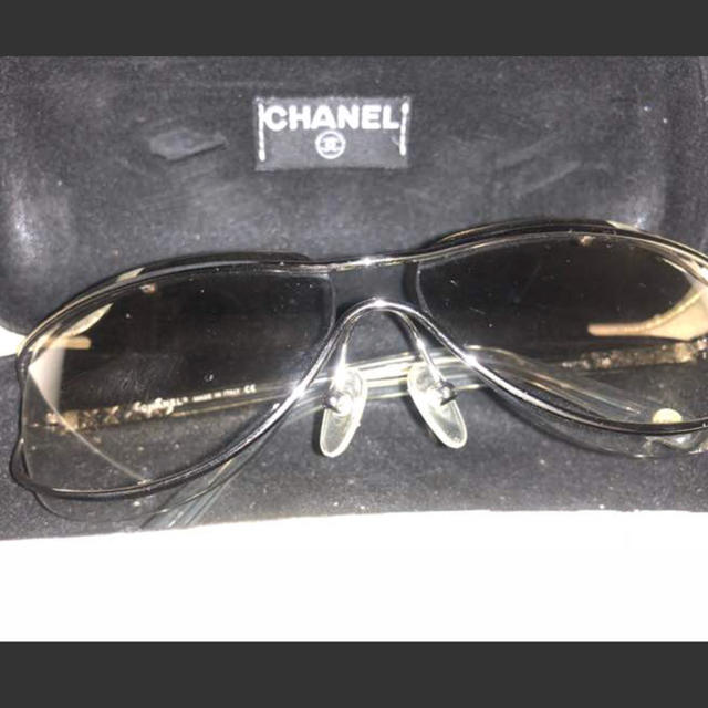 CHANEL(シャネル)のシャネル サングラス  難あり レディースのファッション小物(サングラス/メガネ)の商品写真