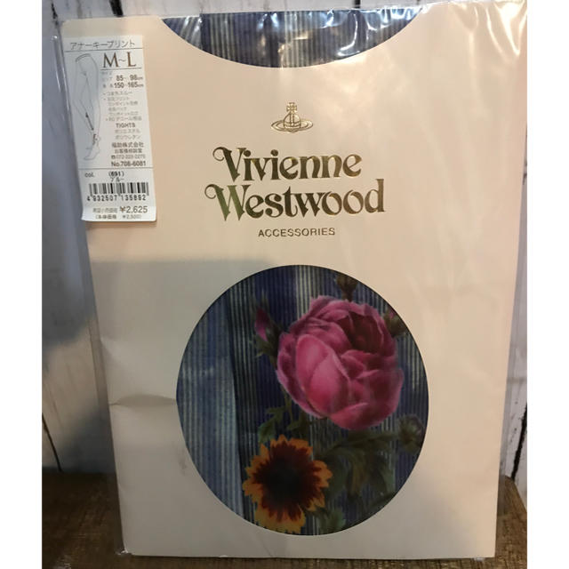 Vivienne Westwood(ヴィヴィアンウエストウッド)のvivienne westwood ストッキング タイツ アナーキープリント レディースのレッグウェア(タイツ/ストッキング)の商品写真