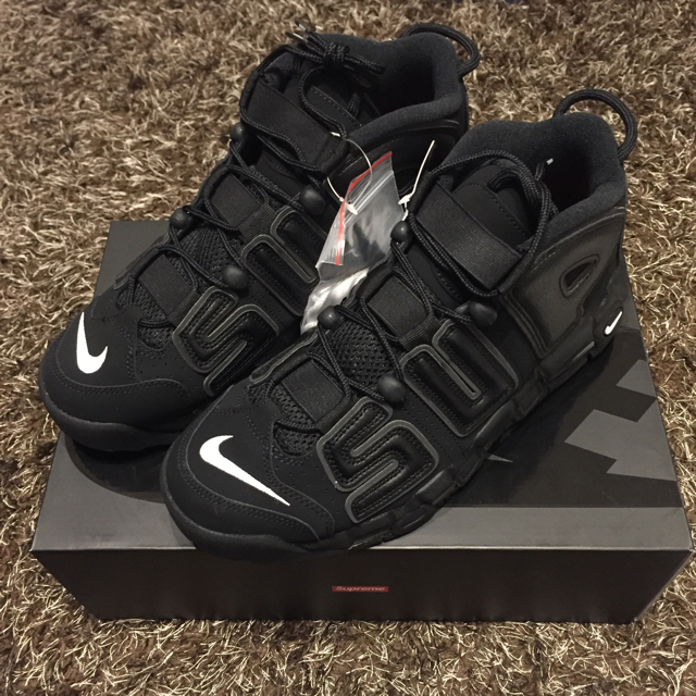 Supreme × Nike Air More Uptempo 27cm