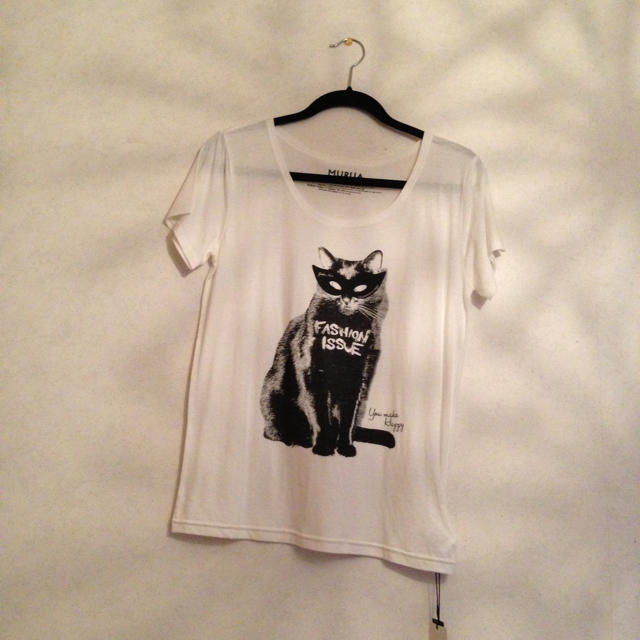 MURUA(ムルーア)のMURUAネコTシャツ♡ レディースのトップス(Tシャツ(半袖/袖なし))の商品写真