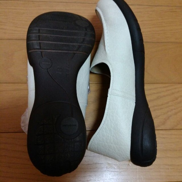 Re:getA(リゲッタ)のリゲッタ・ローファー,アイボリー．サイズＳ レディースの靴/シューズ(その他)の商品写真