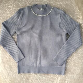 ミッシュマッシュ(MISCH MASCH)の美品★パール付ニット ミッシュマッシュ系列(ニット/セーター)