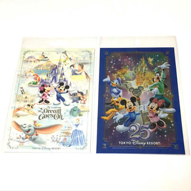 Disney ディズニーランド 25周年 ポストカードセットの通販 By Disners Shop ディズニーならラクマ