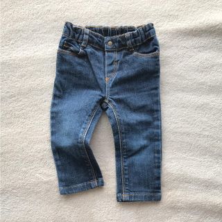 プチバトー(PETIT BATEAU)のプチバトー デニム パンツ 12m/74㎝(パンツ)