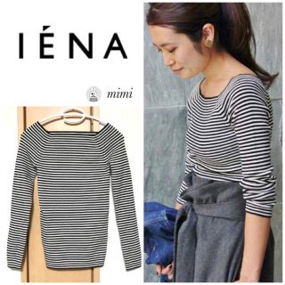 イエナ(IENA)の美品❣️IENA ストレッチリブスクエアーネック プルオーバー(ニット/セーター)