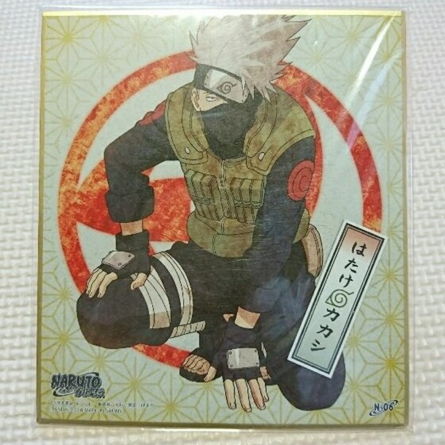 新品未使用 ナルト Naruto ミニ 色紙 カカシ先生 はたけカカシの通販 By ミホ S Shop ラクマ