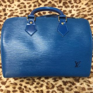 ルイヴィトン(LOUIS VUITTON)のルイヴィトン ハンドバッグ エピ 青 ブルー(ハンドバッグ)