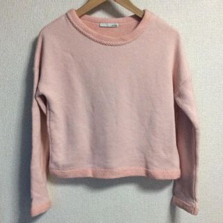 マウジー(moussy)のmoussy  トップス  ピンク(カットソー(長袖/七分))