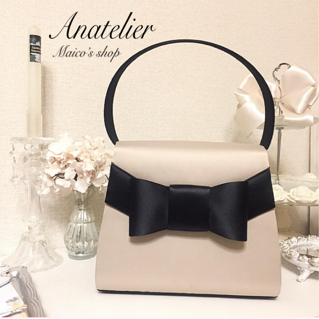 anatelier(アナトリエ)のタグ付き♡anatelierフォーマルバッグ フォクシー チェスティ トッカ  レディースのバッグ(ハンドバッグ)の商品写真