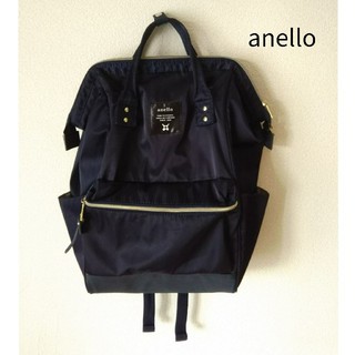 アネロ(anello)のanello アネロリュック ネイビー 高密度ナイロン L 5300円(リュック/バックパック)