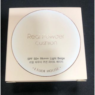 エチュードハウス(ETUDE HOUSE)のエチュードハウス☆リアルパウダークッション#Light Begeリフィル(ファンデーション)