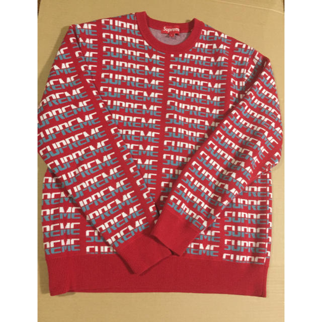 Supreme(シュプリーム)のSupreme 17FW Repeat sweater S メンズのトップス(ニット/セーター)の商品写真