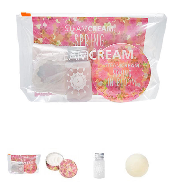 STEAM CREAM(スチームクリーム)のスプリング イン ブルーム  トライアルキット コスメ/美容のキット/セット(サンプル/トライアルキット)の商品写真