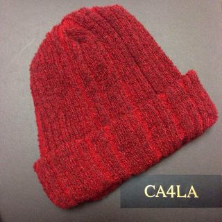 カシラ(CA4LA)の【ぱぴこ様専用】CA4LA ニット帽(ハット)