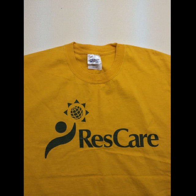 HOLLYWOOD RANCH MARKET(ハリウッドランチマーケット)のResCare/C Port&Co.(USA)ビンテージTシャツ メンズのトップス(Tシャツ/カットソー(半袖/袖なし))の商品写真
