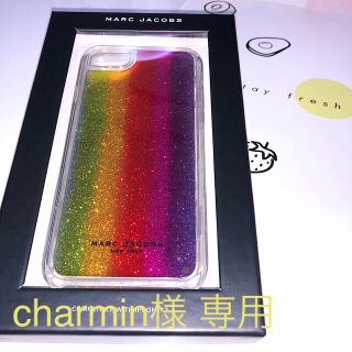 マークジェイコブス(MARC JACOBS)のcharmin様 専用 マークジェイコブス レインボー iphone 6/7/8(iPhoneケース)