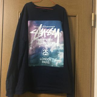 ステューシー(STUSSY)のSTUSSY ロング Tシャツ 雲(Tシャツ/カットソー(七分/長袖))