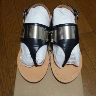 アングリッド(Ungrid)の美品！アングリッドサンダル👡　Lサイズ　ブラック(サンダル)