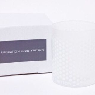 ルイヴィトン(LOUIS VUITTON)の【日本未発売】パリルイヴィトン美術館限定-クリアのドット柄マグカップ(その他)