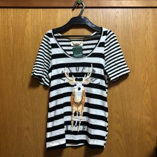 ミュベールワーク(MUVEIL WORK)のmukk様専用『MUVEIL』ボーダーTシャツ(Tシャツ(半袖/袖なし))