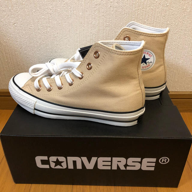 100周年 コンバース ALL STAR HI キルトタッセルスニーカー 白 8 靴 ...