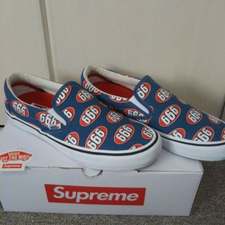 シュプリーム(Supreme)の値下げ!新品未使用 supreme vans 666  27.5㎝ 送料込(スニーカー)