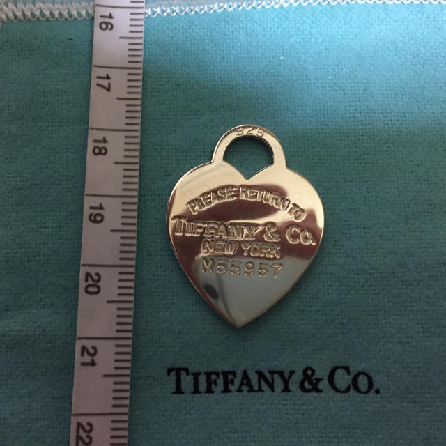 Tiffany & Co.(ティファニー)のティファニー シルバー925 ハートチャーム レディースのアクセサリー(ネックレス)の商品写真